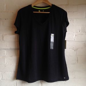 Charcoal Black Exercise / Athletic Top.