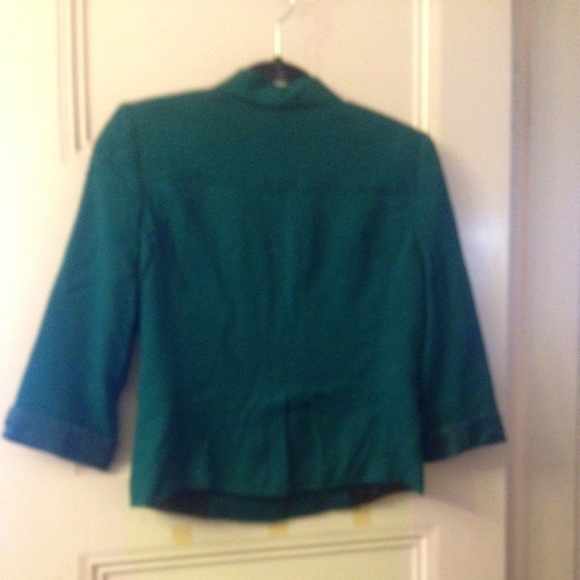 Blue green blazer - Picture 4 of 4