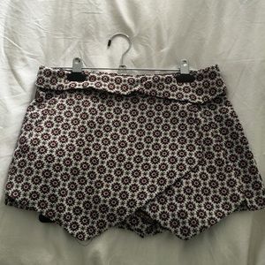 Zara jacquard skort