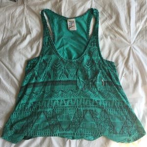 Sea foam green billabong tank