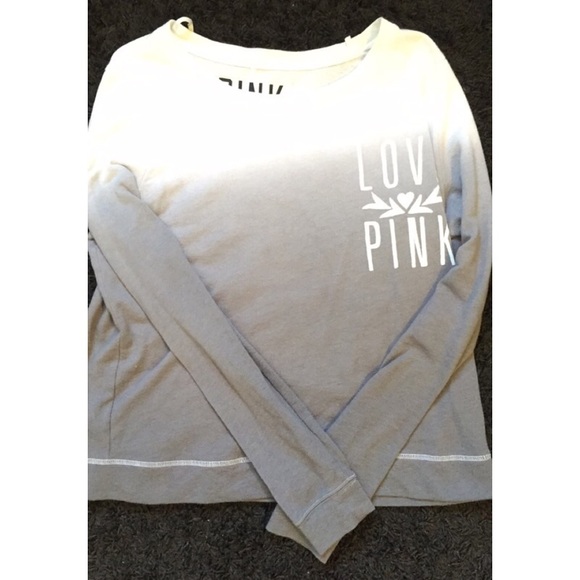 SOLD--Ombré VS PINK crewneck