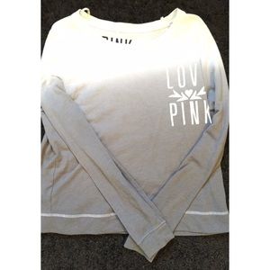 SOLD--Ombré VS PINK crewneck