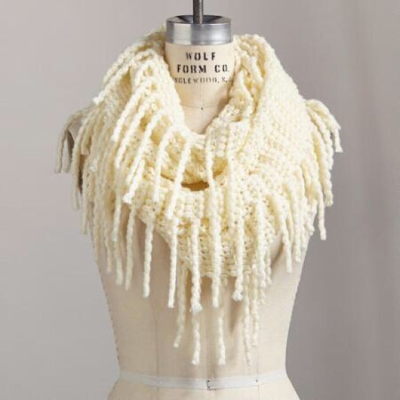 Sundance brand soft knit eternity scarf.