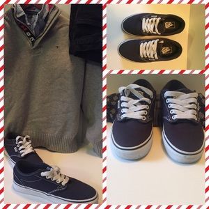 Women's Authentic Vans Navy Blue