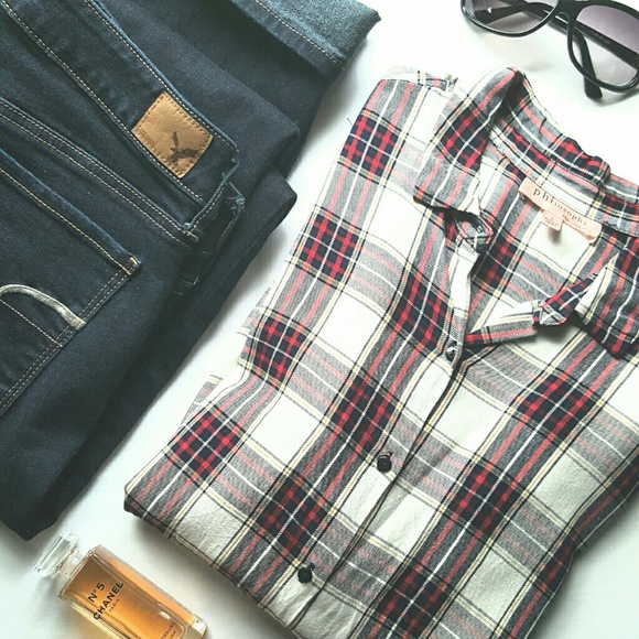 Philosophy Tops - Philosophy || Plaid Shirt