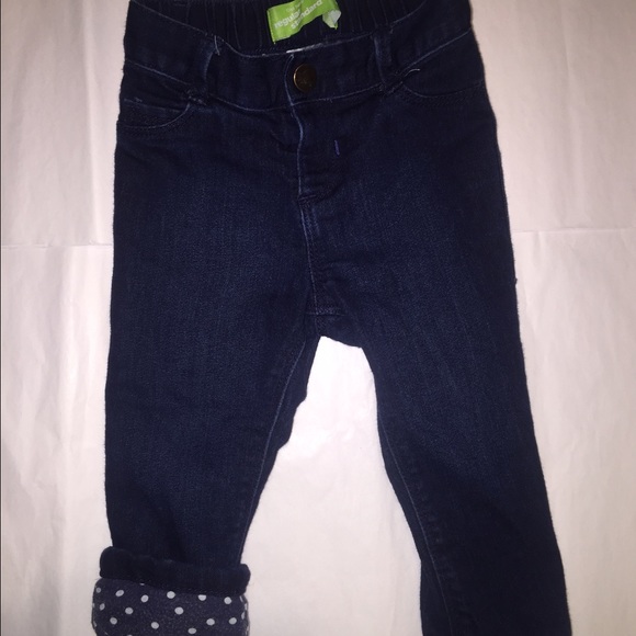 Old Navy Lined Blue Jeans Size 18-24 Month