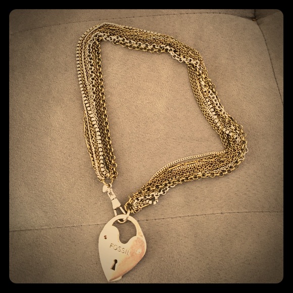 Fossil necklace