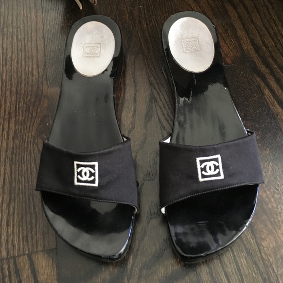 Classic Chanel clogs