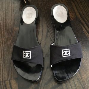 Classic Chanel clogs