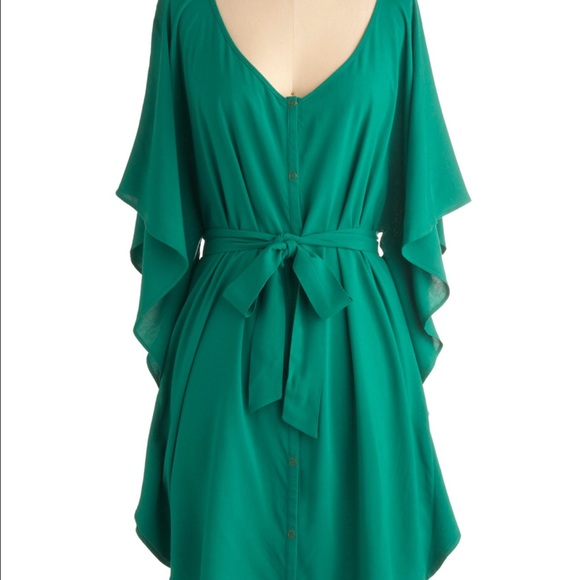 Jack party dress emerald green