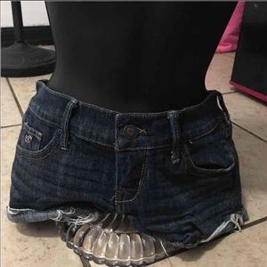 Hollister jean shorts