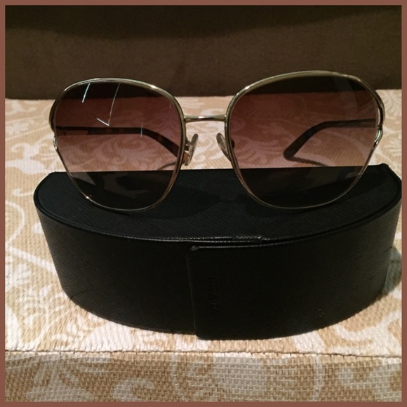 Prada squared cat eye sunglasses