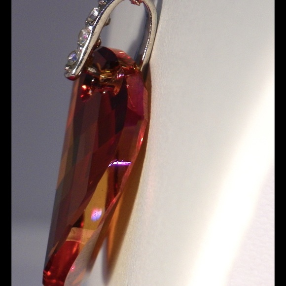 1" diameter Swarovski Crystal Necklase - Picture 3 of 3