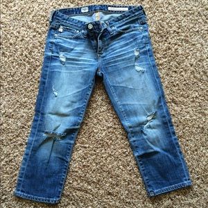 AG Maiden capri jeans, size 25