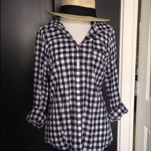 Jcrew button down! Gingham pattern!