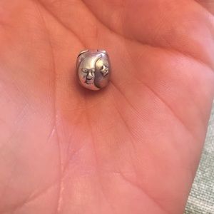 Sun and moon pandora clasp charm