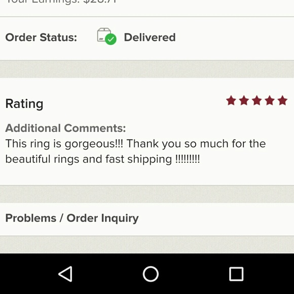 Size 8- 3 ctw sim diamond wedding engagement ring - Picture 5 of 6