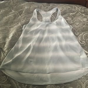 Athleta Chi Ombre Moon Gray Tank