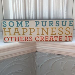NWOT Home Decor/Sign