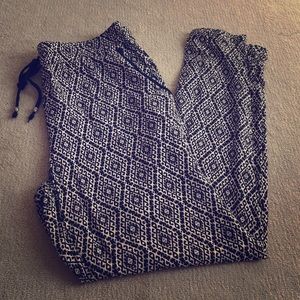 Patterned Dressy Joggers