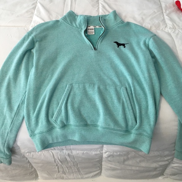 PINK quarter zip sweatshirt