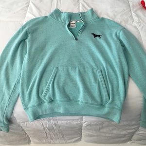 PINK quarter zip sweatshirt