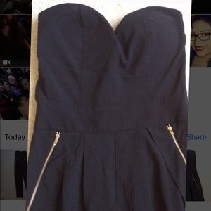 Bebe black romper