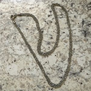 J. Crew silver necklace