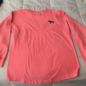 PINK varsity tunic size small