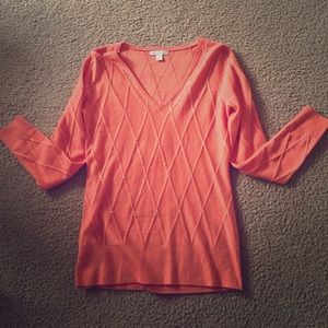 *MUST GO* gorgeous coral sweater