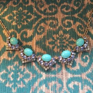 Gold Stella & Dot Statement Necklace