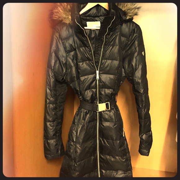 Michael Kors Puff Black Jacket