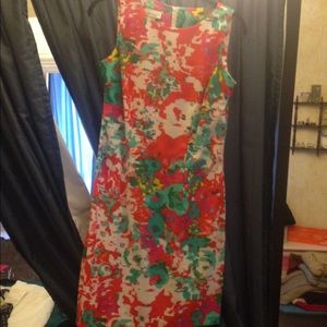 Sleeveless a-line dress