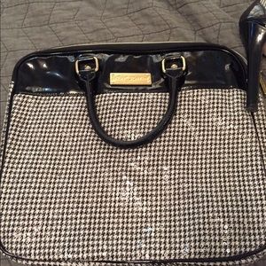 Betsy Johnson Houndstooth bag.