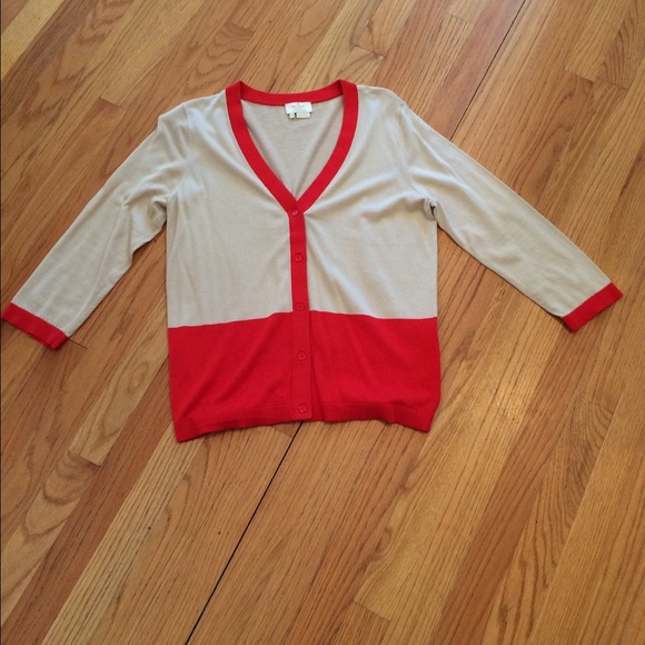 Kate Spade colorblock sweater size M