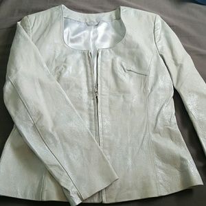 INC Shimmer Moto Jacket M/L