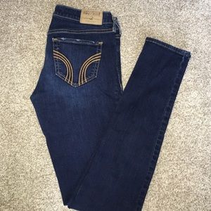 Hollister Super Skinny Dark Wash Jeans