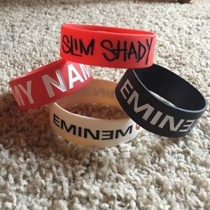 4 Eminem bracelets