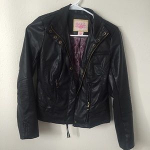 Black Leather jacket.