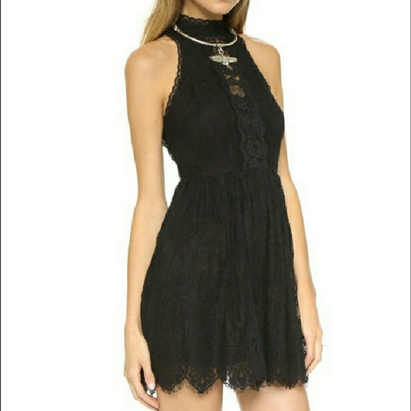 NWT *Free People* Lace Verushka Mini Dress - Picture 4 of 4