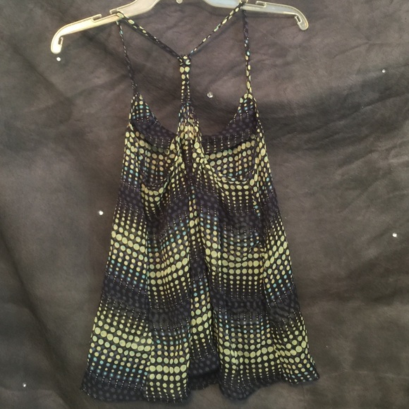 Funky Ruffled Halter Tank Medium - Picture 3 of 4