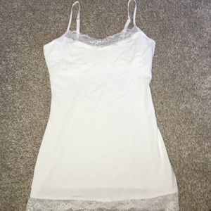 White lace express camisole