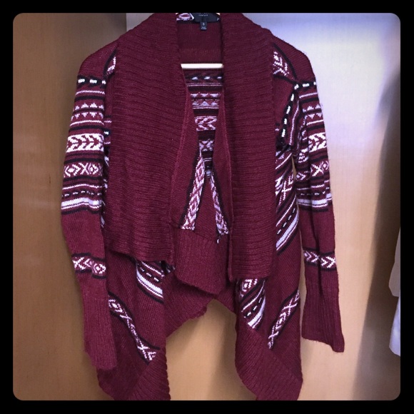 Wine Red Cardigan Nordstrom