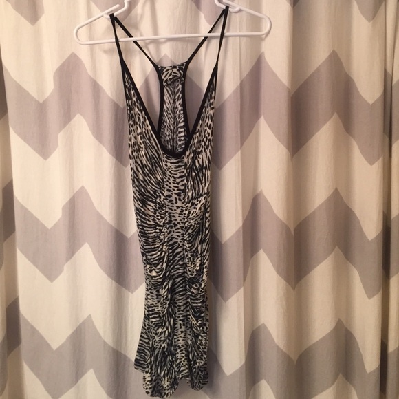 Animal print tank