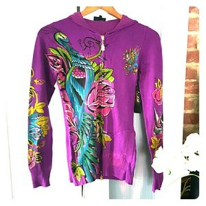 Christian Audigier XS Hoodie NWT