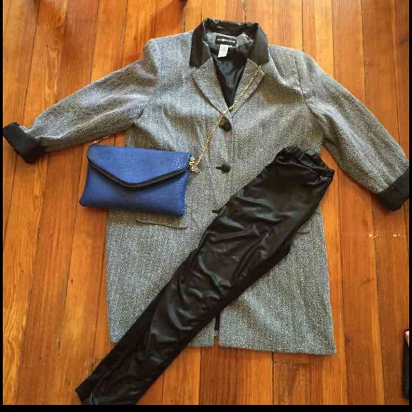 Plus size fashion statement coat