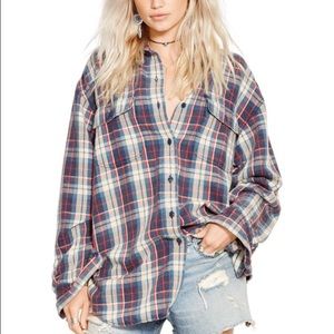 Denim & Supply Ralph Lauren Plaid Boyfriend Shirt