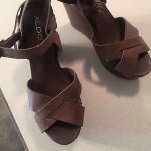 Brown sandals