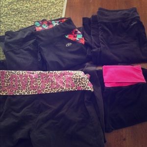 5pc yoga pant bundle! SM-MED