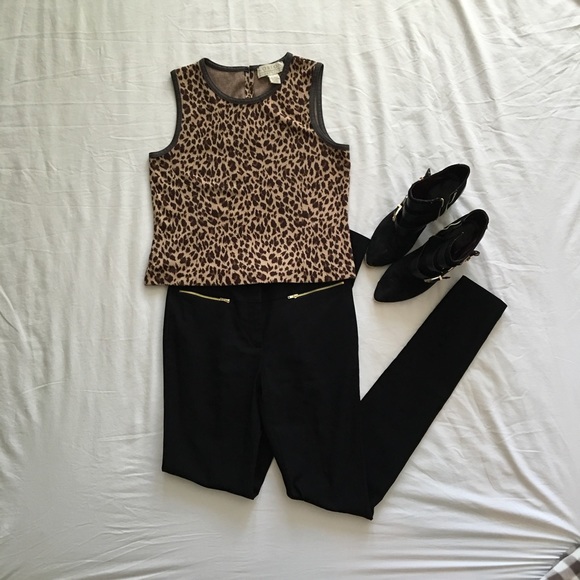 Animal Print Crop Top